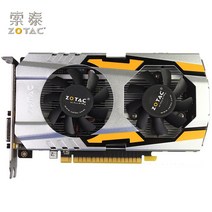 오리지널 ZOTAC GeForce GTX 650-1GD5 그래픽 카드 HA NVIDIA GT600 GTX650 1GD5 1G 비디오 128bit GDDR5 중고 6501GD5 5