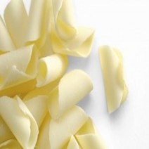 Belgian Chocolate Curls - Mega Curls White 5.5lb, 1