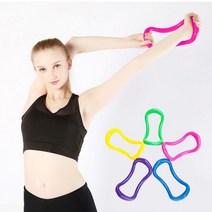 홈트기구 종아리 마사지 스트레칭 요가링 근육뭉침 릴렉스링 하체비만 추천, 퍼플