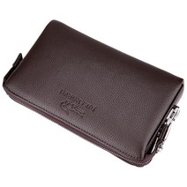 포인트 가죽 심플 남성 클러치 A_RD_1589