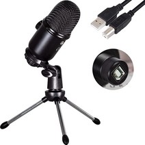 DNZPFU USB Condenser Professional Microphone for Computer and Mac Supercardioid Pickup Pattern Profe