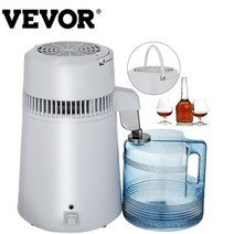 vevor 4l 순수한 물 병 필터 distiller 청정기 연화제 치료 스테인레스 스틸 의료 홈 연구소 병원 사무실, 협력사