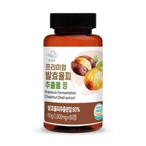 순수한줌 프리미엄 발효율피 추출물 정 1000mg x 60정, 3개