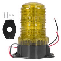 중장비 안전등 경고등 사고방지 LED 지게차 스트로브 라이트 경고 안전 비상 깜박이 IP65 방수 DC10 ‑, 02 YELLOW