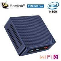 소형미니PC 미니 휴대용 산업용 한뼘 Beelink-MINI S12 Pro 인텔 알더 레이크 N100 PC 윈도우즈 11 DDR4 16GB 500GB SSD 데스크탑 게이밍 컴퓨터, [02] AU, [05] N100  8GB 128G