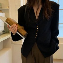 코코블랑 / 마리 버튼포인트 자켓