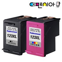 HP123XL 재생잉크 HP1110 HP1112 HP2130 HP2131 HP2132 HP3630 HP3632 HP4650, 1개, NO.123XL 검정-대용량