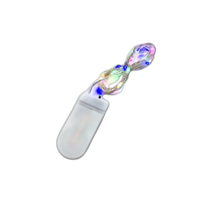 와이어 전구 led 4색 2m 20구 캠핑 차박 불멍 장식 조명 건전지포함