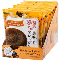단케 로카보 스타일 오렌지 초콜릿 케이크 40G×6개, One Color, One Size