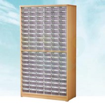 위라이즈 목재 멀티 보관함 주문제작 부품서랍장 부품정리함