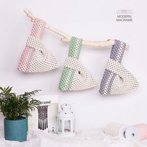 [ Top 100] 손뜨개 손목가방 만들기 4컬러 패키지 마크라메재료, 상세페이지 참조4, 상세페이지 참조4