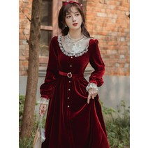 레트로원피스 경성개화복 의상대여샵 졸업사진 개화기드레스
