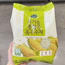 순작 유기농 통알곡 옥수수차 500g x 3개, 단품