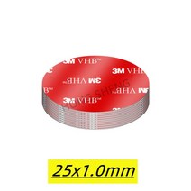 폼 양면 테이프 몰딩 양면테이프 방수 접착 초강력 벽 스티커 홈 개선 3m 100 자가 아크릴 패드 최신 흔적, 01 25_01 10pcs_01 1mm