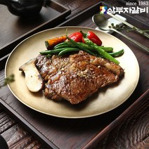 [삼부자갈비]한우암소 양념 등심구이 250g x 4팩, 없음