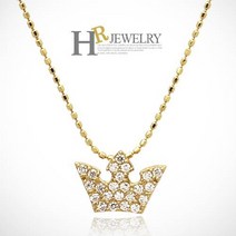 호림쥬얼리 14K정품)인기상승)예쁜(HR)14K 선샤인 크라운 펜던트