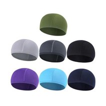 [도매상가] 헬멧 라이딩 오토바이 웜캡 캡 헬맷속 모자 방한 이너 자전거 두건 겨울, 블랙