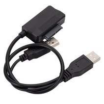 SATA-USB 2.0 어댑터 케이블 노트북 CD/DVD ROM 드라이브의 전원 사용 경량 및 휴대용, 한개옵션0