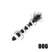 W.P.E 낚시 미끼 크기 L 여러 가지 빛깔의 부드러운 인공 미끼베이스 태클 Wobbl, 1PCS, 06 PMGC-L-006