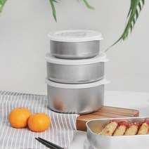 스텐 스테인레스 올스텐 반찬통 세트 스텐통 스테인리스 밀폐용기 스텐레스 사각 국통 밥통, 원형 400ml