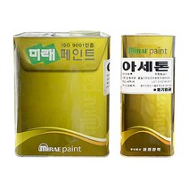 공업용아세톤 4L ACETONE 국내산 미래화학 99.9% 세척제 캔포장, 공업용아세톤(4L)