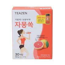 티젠 자몽쏙 5gx30개 착즙분말차 과일분말 코스트코, 4팩