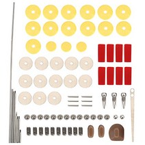 플루트 수리 부품 플루트 용 플루트 키트 실용 DIY 수리 유지 보수 키트 세트 악기 부품 액세서리