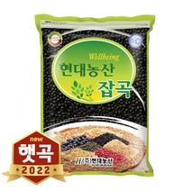 현대농산 2022년 햇곡 국산 쥐눈이콩 약콩 서목태 2kg, 1개