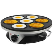 계란빵틀 가정용 에그타르트 땅콩빵 호두과자 창업, 업그레이드 버전-실버 그레이 선물 팩
