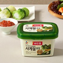 CJ 장 해찬들 사계절쌈장 쌈밥 고기쌈장 500g 1세트, 6세트