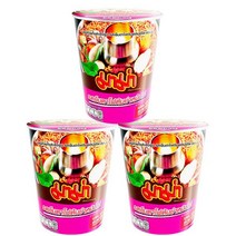 태국 제로 마마 라면 통통 매운 새우 맛 컵라면 면 (413039), 매콤해물전골맛(3컵입)