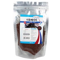 내츄럴한 터틀베이비 거북이전용 사료 리필용, 100g, 4개