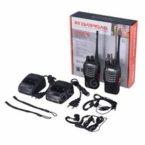 Baofeng BF-888S 양방향 5W 워키토키 무전기 3KM 범위, 단일옵션