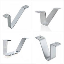 가구다리 소파 침대다리 V자다리 철재 서랍장발통, 05-V자 5x10x33.5cm