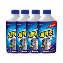 아토세이프 세탁조 크리너 액체형, 400ml, 4개입