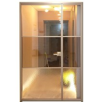 애드도어 슬림여닫이 비대칭 현관중문 슬림양개여닫이 1300*2300, 1조