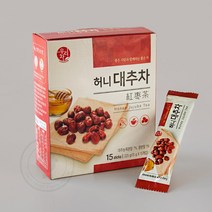 송원 허니대추차 15스틱, 225g, 1개