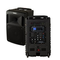 KANALS 카날스 BK-882N 이동형앰프 300W 2채널 무선마이크, BK-882N 무선핸드마이크+무선핸드마이크