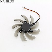 쿨러 95MM T129215SM 팬 사용 기가 바이트 HD 7770 Radon GT 640 GTX 550 650 660 650Ti 750 ATI Radeon R9 200 카드