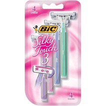 BIC Silky Touch 3 일회용 면도기 여성용 빅, 1