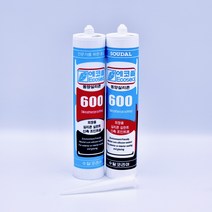 Ecoseal 에코씰600 렉산용 외장신축조인트 리얼징크외부 조립식판넬 렉산용 영구적탄성, 투명, 1개
