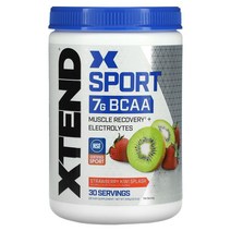 엑스텐드 Xtend Sport 7G BCAA 딸기 키위 스플래시 345g (12.2oz), 딸기키위스플래시