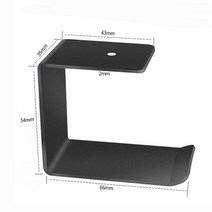 매거진 랙 소품샵 리플렛 이동식 책꽂이 엽서진열대 북선반 책전시대 상 스탠드 아래 합금, 검은색