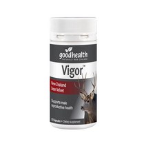 Good Health Vigor 굿헬스 비고르 녹용 50정 2팩, 1개, 기본