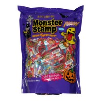 몬스터 스탬프 캔디 1064g, 70개입