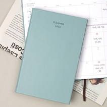 2023년 심플 주간 스케줄러 플래너 (업무일지/스터디플래너/하드커버 양장제본/연간 월간 주간 계획표), 4. 라떼 그레이
