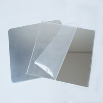 붙이는 아크릴 안전거울 정사각형 15X15cm 20X20cm 30X30cm, 정사각반사15X15cm