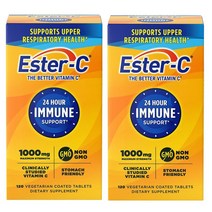 Ester-C The Betteer Vitamin C Immune Support 비타민 C 이뮨 서포트 1000mg 120정 2개