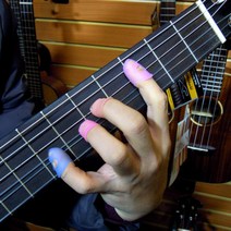 핑거팁 핑거팁스 손가락 골무 기타프로텍트 핑거탭, L-남성사이즈