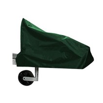 캠핑 트레일러 악세서리 유니버설 캐러밴 히치 커버 캠핑카 액세서리 캠핑카 210d 방수 폴리에스터 내구성 트레일러 커버 조절 가능한 스트랩, 초록